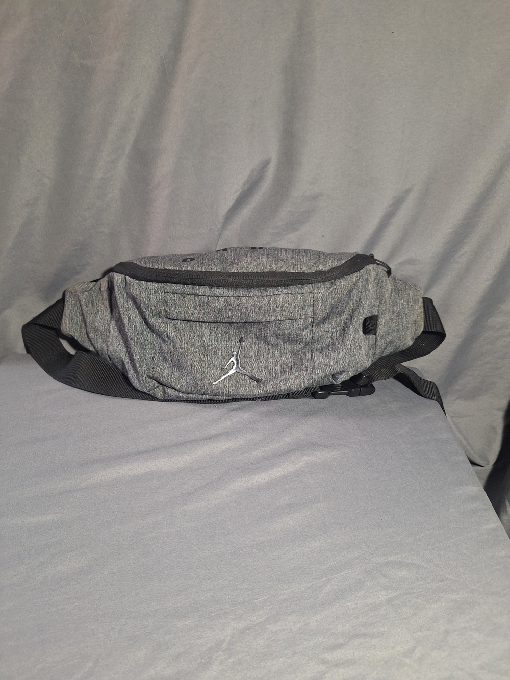 Jordan Grey Crossbody Waist Bag